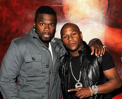 floyd mayweather 50 cent beef.